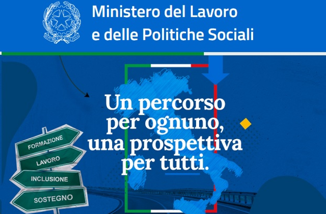 Supporto per la formazione e il lavoro, domande per 120.108 persone (Ministero del Lavoro e delle Politiche sociali )