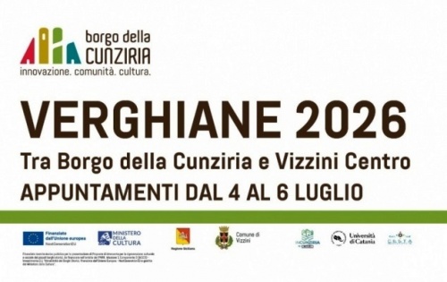 Vizzini. La Cunziria torna al centro della scena: dal 4 al 6 luglio le Verghiane 2026 