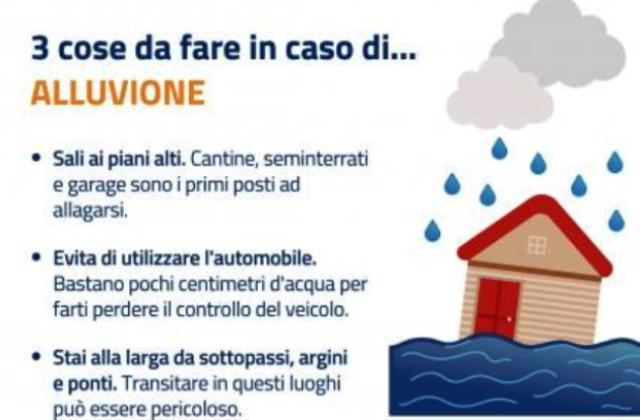 Alluvioni, il vademecum della Protezione civile: come comportarsi in caso di allarme