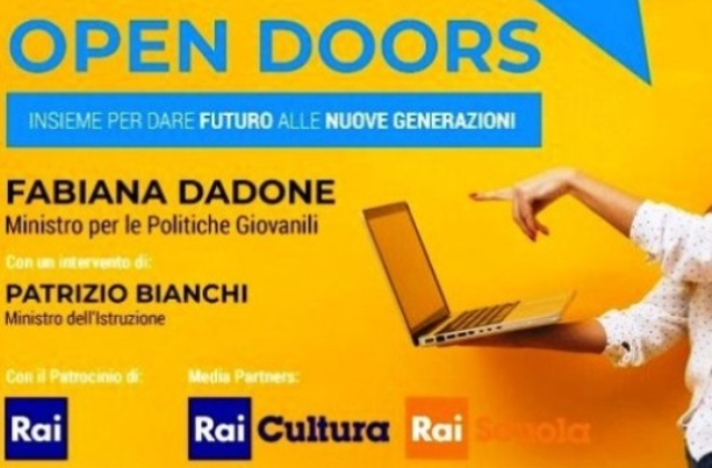 Open Doors: il futuro passa da ciò che decidi di fare oggi! Iscrizione aperte per il 7 giugno