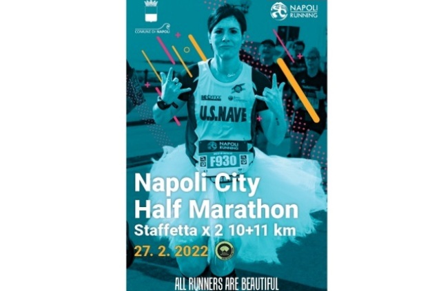 Il 27 febbraio 2022 avrà luogo la 'Napoli City Half Marathon', gara sui 21 chilometri