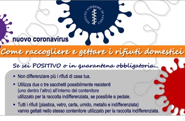 Caltagirone. Utenti positivi al Covid e in isolamento domiciliare: raccolta dei rifiuti, il mercoledì e venerdì, dalle ore 14