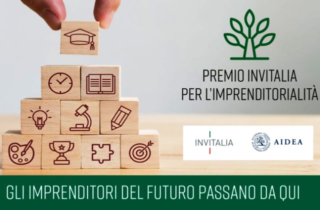 Al via il “Premio Invitalia per l’Imprenditorialità”