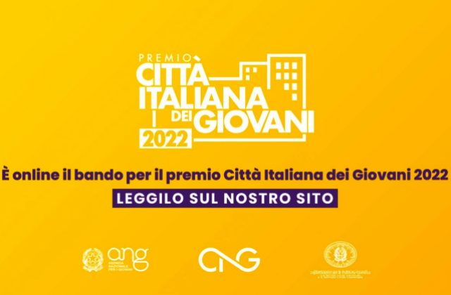 Città Italiana dei Giovani 2022: il bando del CNG per la Città più attenta alle nuove generazioni