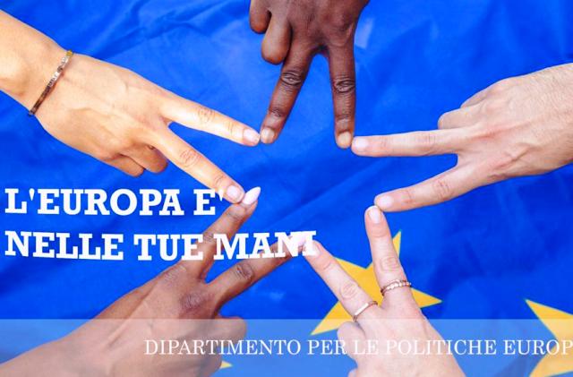 "L'Europa è nelle tue mani!", al via il concorso per studenti scuole secondarie secondo grado